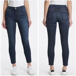 Pistola Mid Rise Skinny Ankle Jeans Dark Wash Size 27